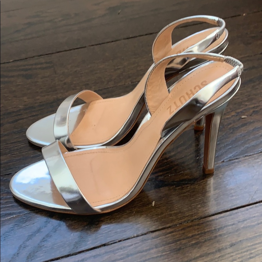 Mirror Silver Heels